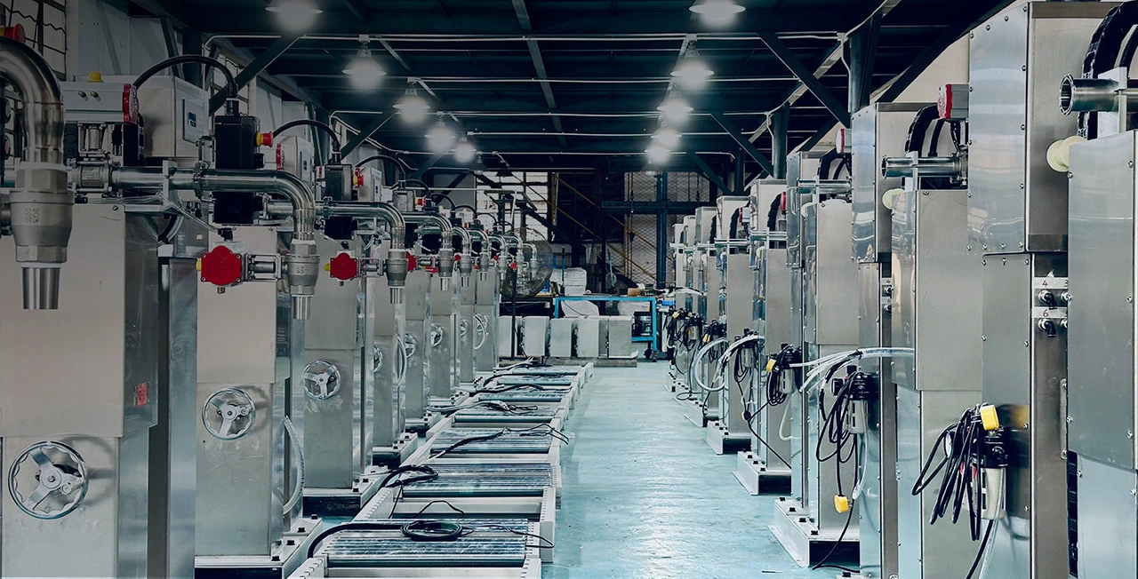 HX-30A SERIES GRAVITY TYPE FILLING MACHINE